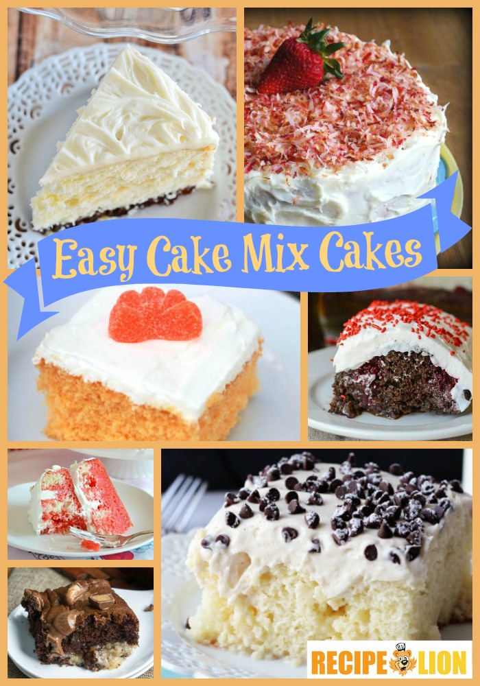 Easy cake on sale mix recipe